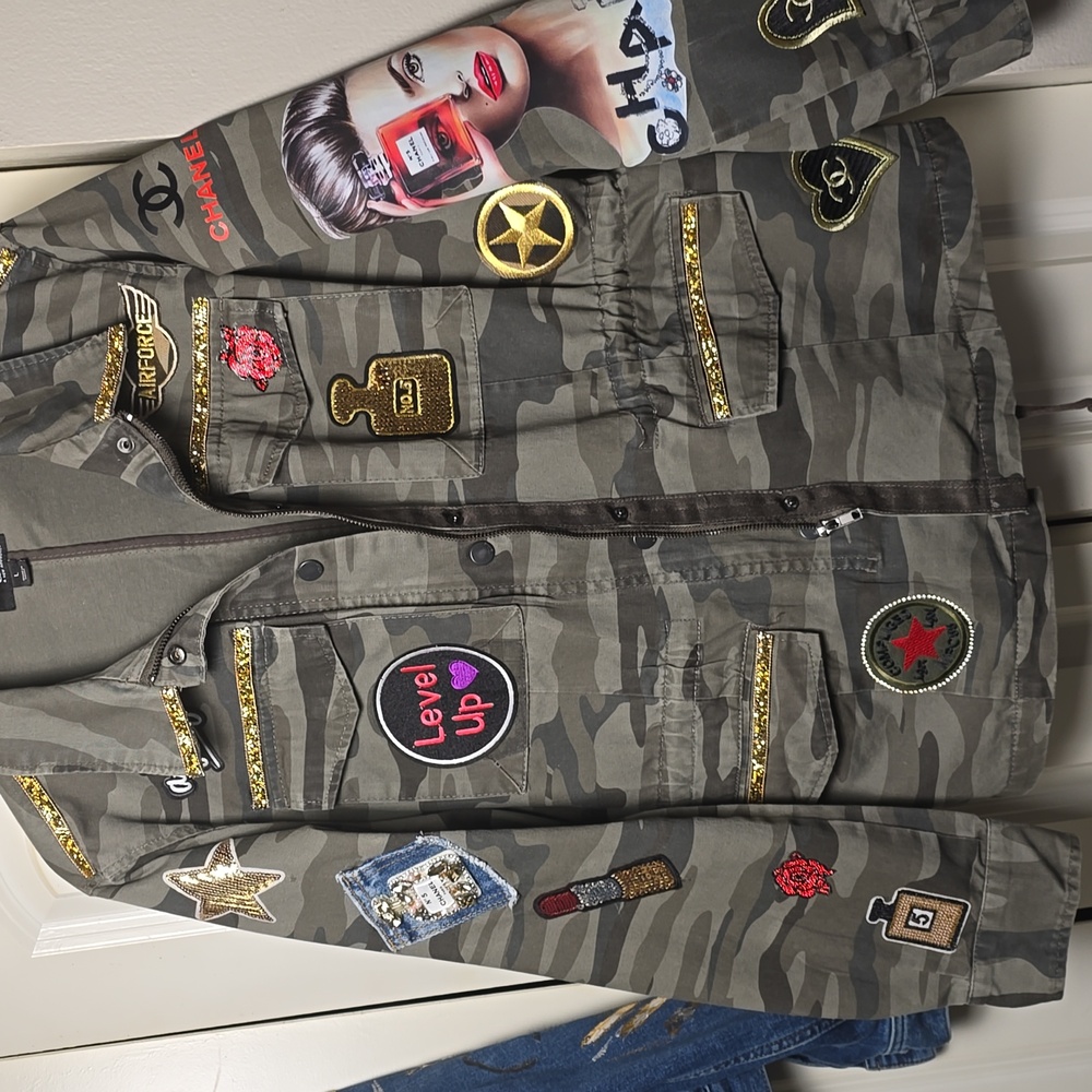 Customized Camo Jacket